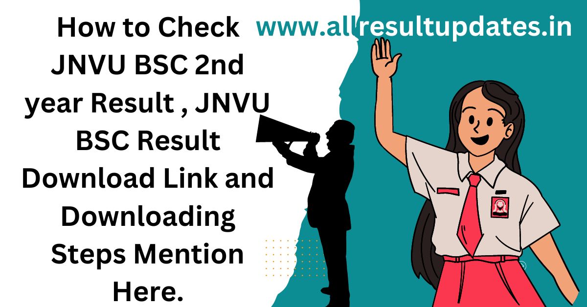 How to Check JNVU BSC 2nd year Result 2024 JNVU BSC Result 2024